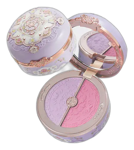 Flower Knows Butterfly Cloud Collar Rouge Box Highlighting & Blush Duo Powder 04 Fluttering Romance