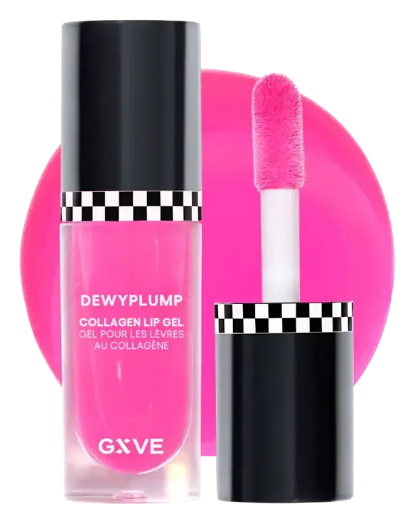 GXVE Beauty Dewyplump Collagen Lip Gel Peony