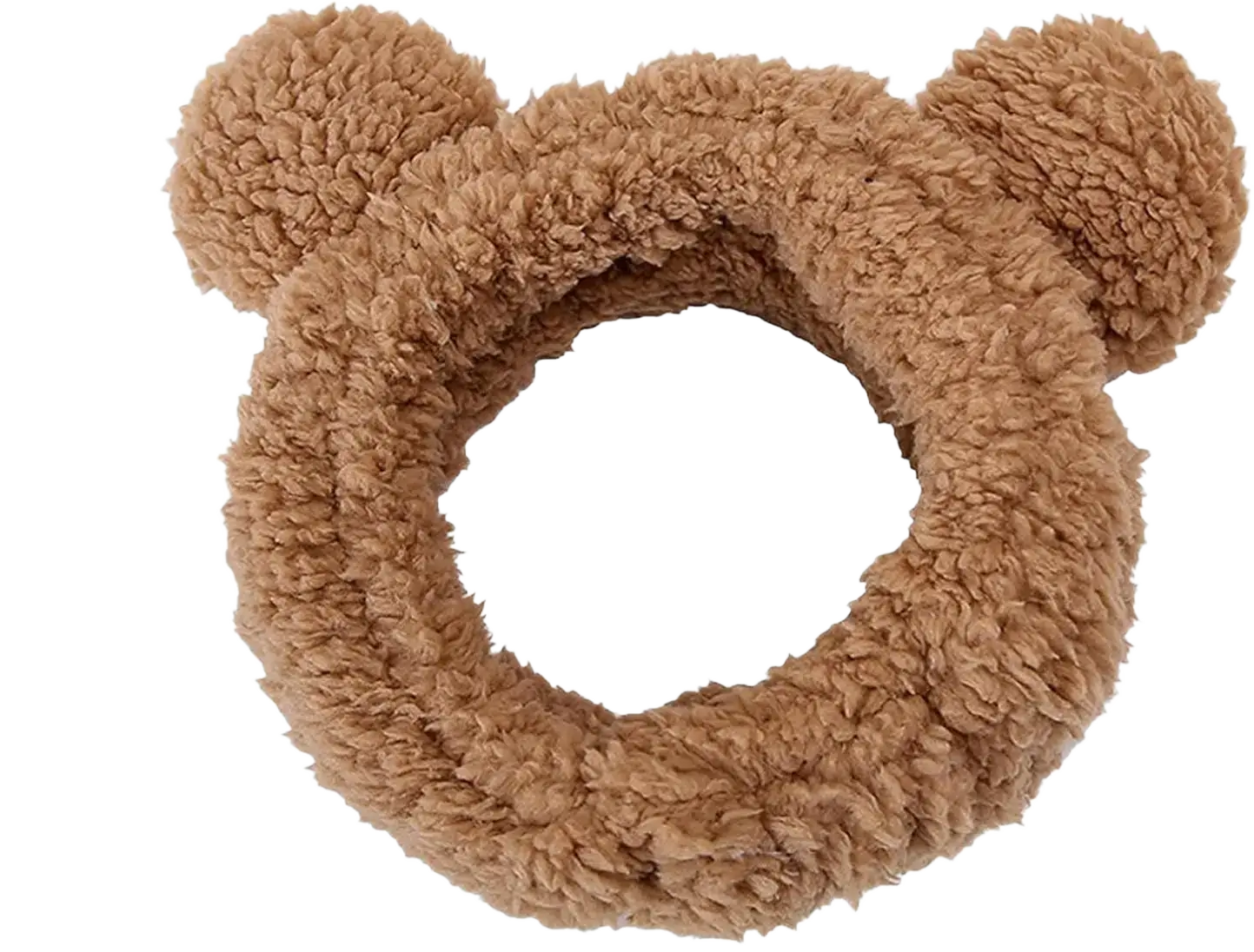 Shobido Bear Ear Chenille Face Wash Headband