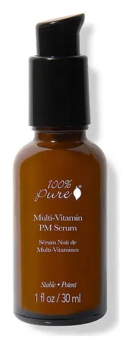 100% Pure Multi-Vitamin + Antioxidants Potent PM Serum