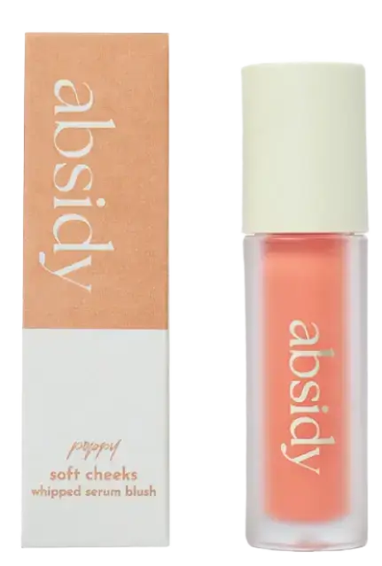 Absidy Beauty Soft Cheeks Whipped Serum Blush Poppy