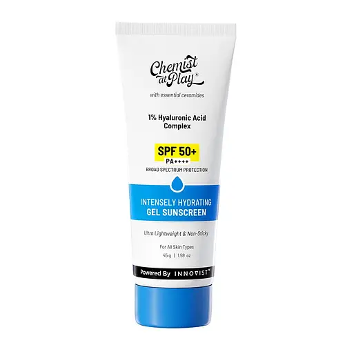 Chemist at Play 1% Hyaluronic Acid Complex Gel Sunscreen SPF 50+