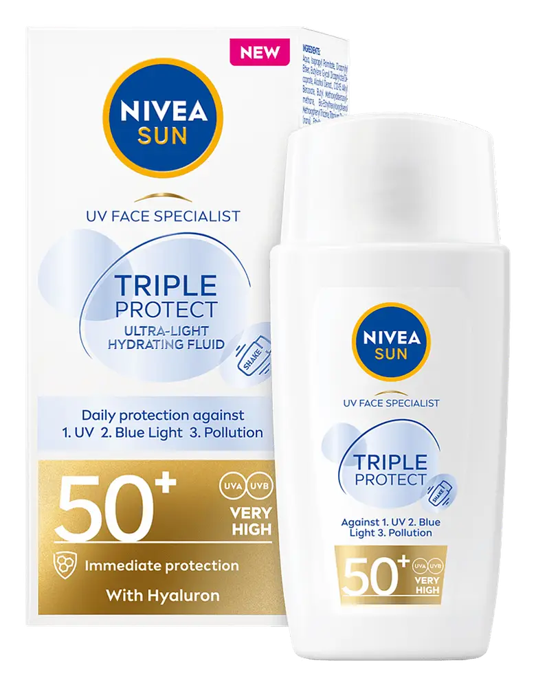 Nivea UV Face Triple Protect Fluid SPF 50+