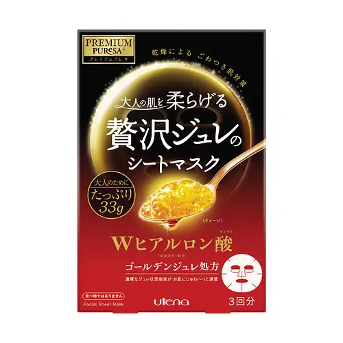 Utena Premium Puresa Golden Jelly Mask Hyualuronic Acid
