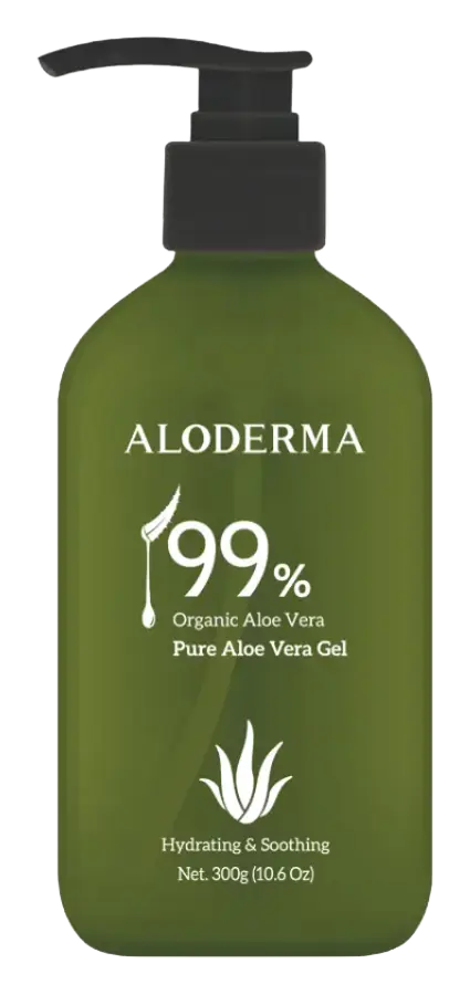 Aloderma 99% Pure Aloe Vera Gel Hydrating & Soothing