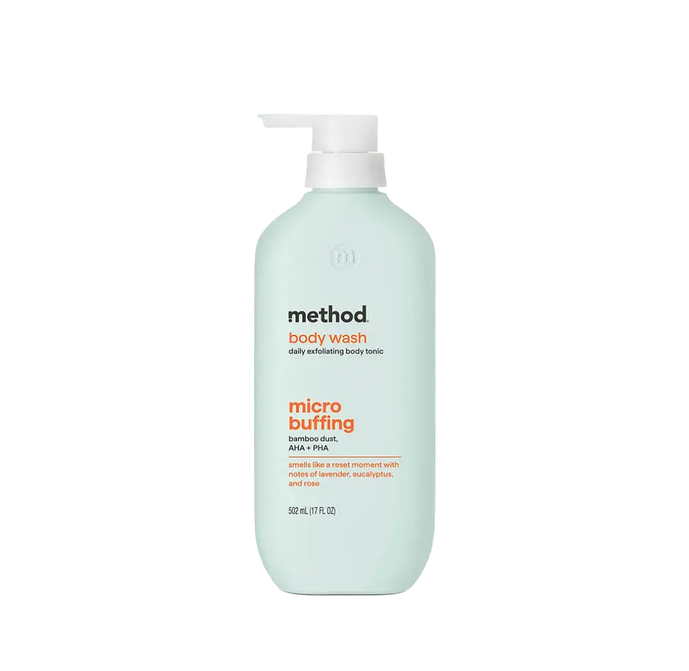 Method Micro Buffing Body Wash Tonic Lavender, Eucalyptus + Rose
