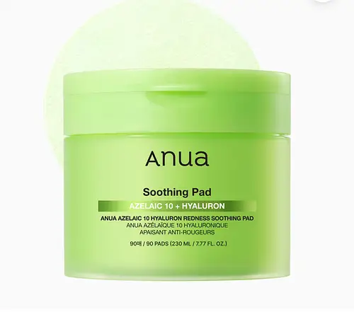 Anua 10 Hyaluron Redness Soothing Pad