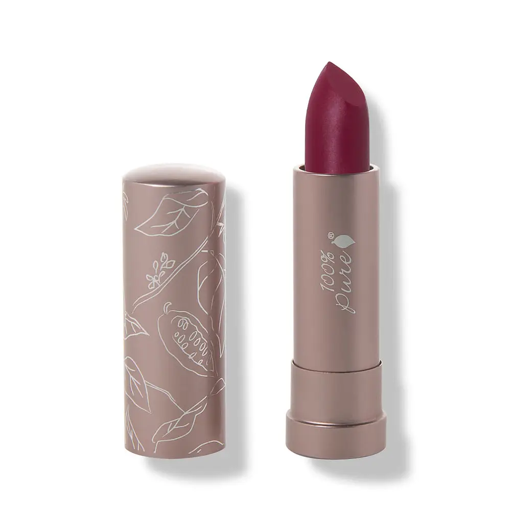 100% Pure Fruit Pigmented Cocoa Butter Matte Lipstick Winecup