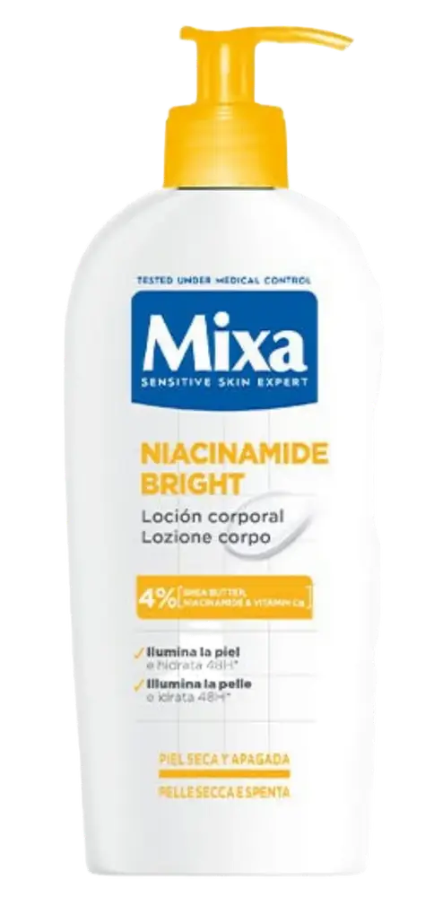 Mixa Niacinamide Bright Loción Corporal Spain