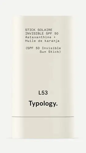 Typology SPF 50 Invisible Sun Stick Astaxanthin + Karanja Oil