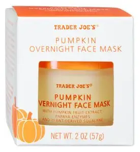 Trader Joe's Pumpkin Overnight Face Mask