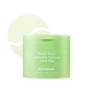 By WishTrend Green Tea & Ceramide Calming Toner Pad