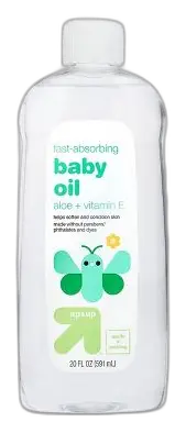 up&up Baby Oil Aloe + Vitamin E