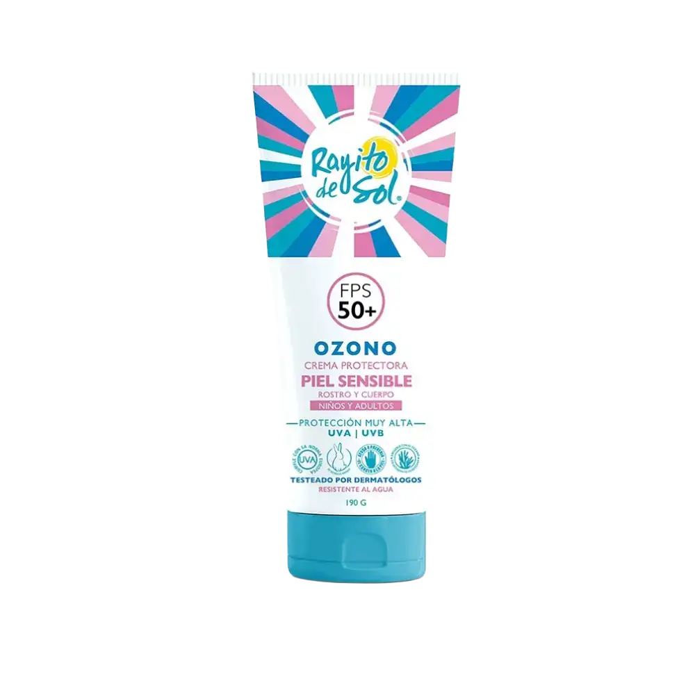 Rayito De Sol Ozono Crema Protectora Piel Sensible SPF 50+