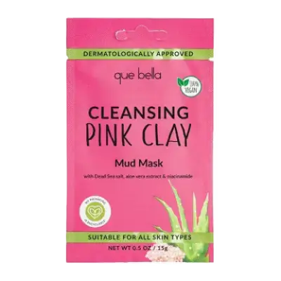 Que Bella Cleansing Pink Clay Mud Mask