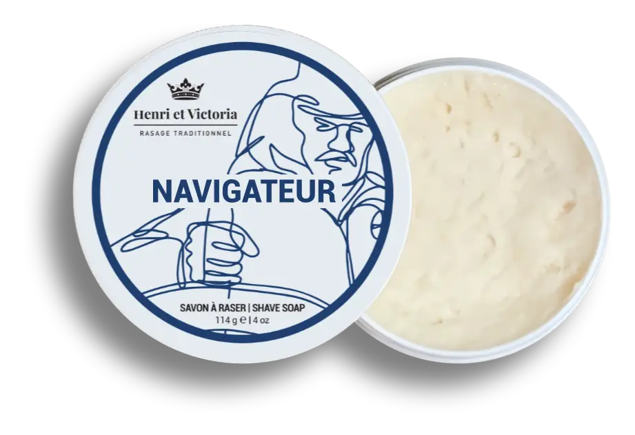 Henri Et Victoria Shave Soap Navigateur