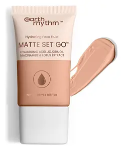 Earth Rhythm Hydrating Matte Set Go Face Fluid Foundation Sand Land