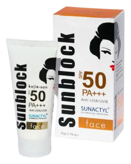 Kojie San Sunblock SPF 50 PA+++ Sunactyl Face