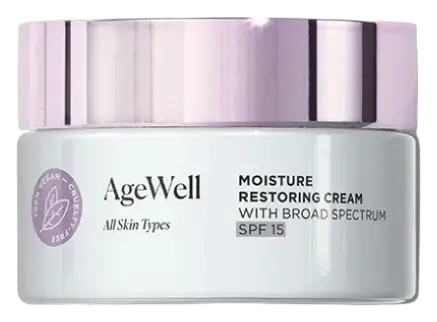 Arbonne Agewell Moisture Restoring Cream With Broad Spectrum SPF 15
