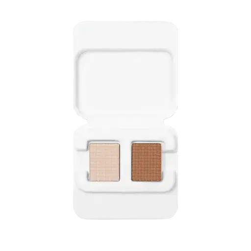 Beauty Pie Eyeshadow Duo 001: Whole Milk & Choc-Au-Lait