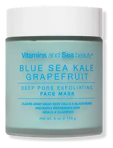 Vitamins and Sea beauty Blue Sea Kale Grapefruit Deep Pore Exfoliating Face Mask