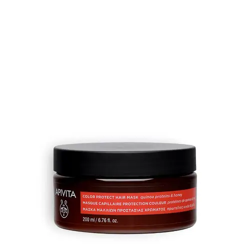 Apivita Natural Cosmetics Color Protect Hair Mask With Quinoa Protein & Honey