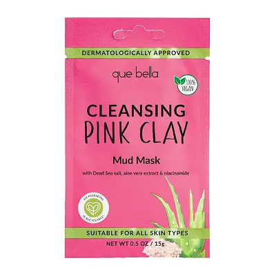 Que Bella Cleansing Pink Clay Mud Mask