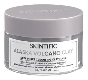 Skintific Alaska Volcano Deep Pores Cleansing Clay Mask