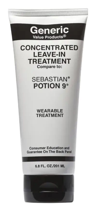 Generic Value Products Concentrated Leave-In Treatment Compare to Sebastian Potion 9
