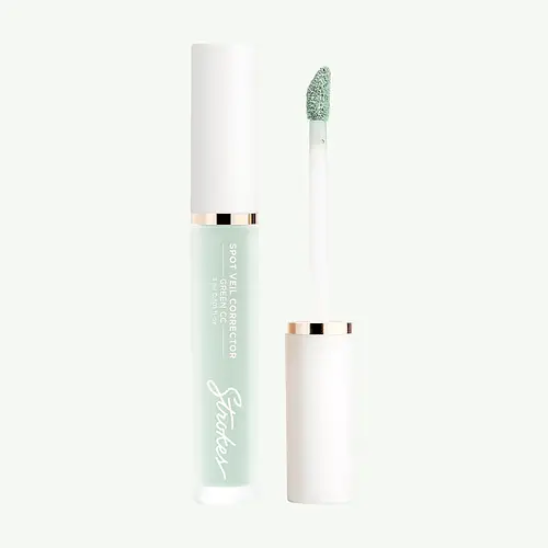 Strokes Beauty Lab ￼Spot Veil Corrector [Oil-Free Matte Liquid Color Corrector] Green CC