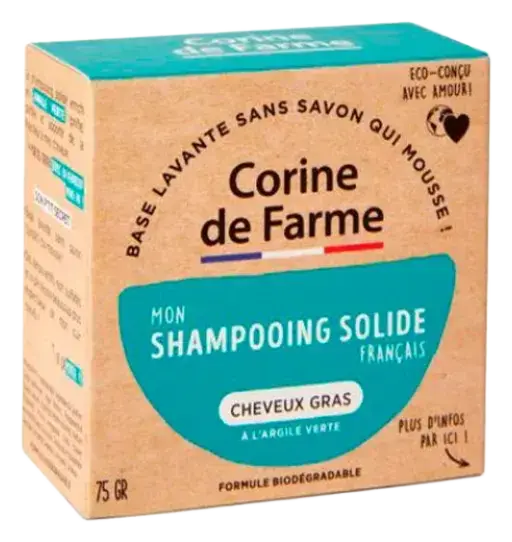 Corine de Farme Mon Shampooing Solide Cheveux Gras