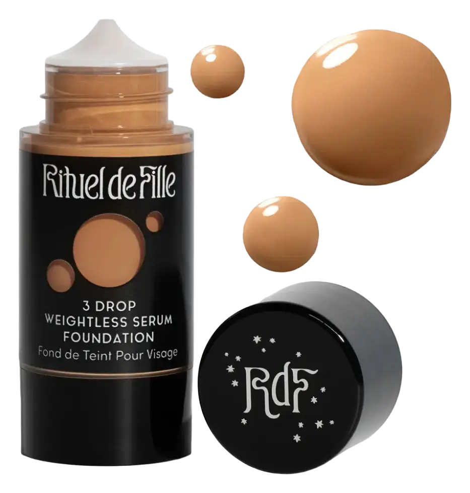 Rituel de Fille 3 Drop Weightless Serum Foundation Potion #160
