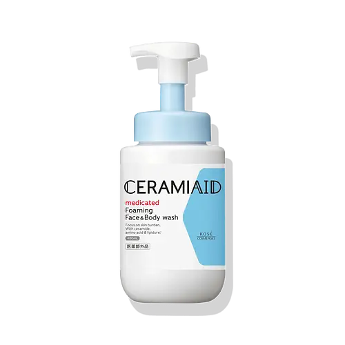 Ceramiaid Medicated Foaming Face & Body Wash