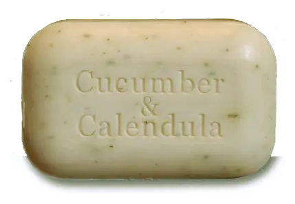 The Soap Works Cucumber & Calendula Soap Bar