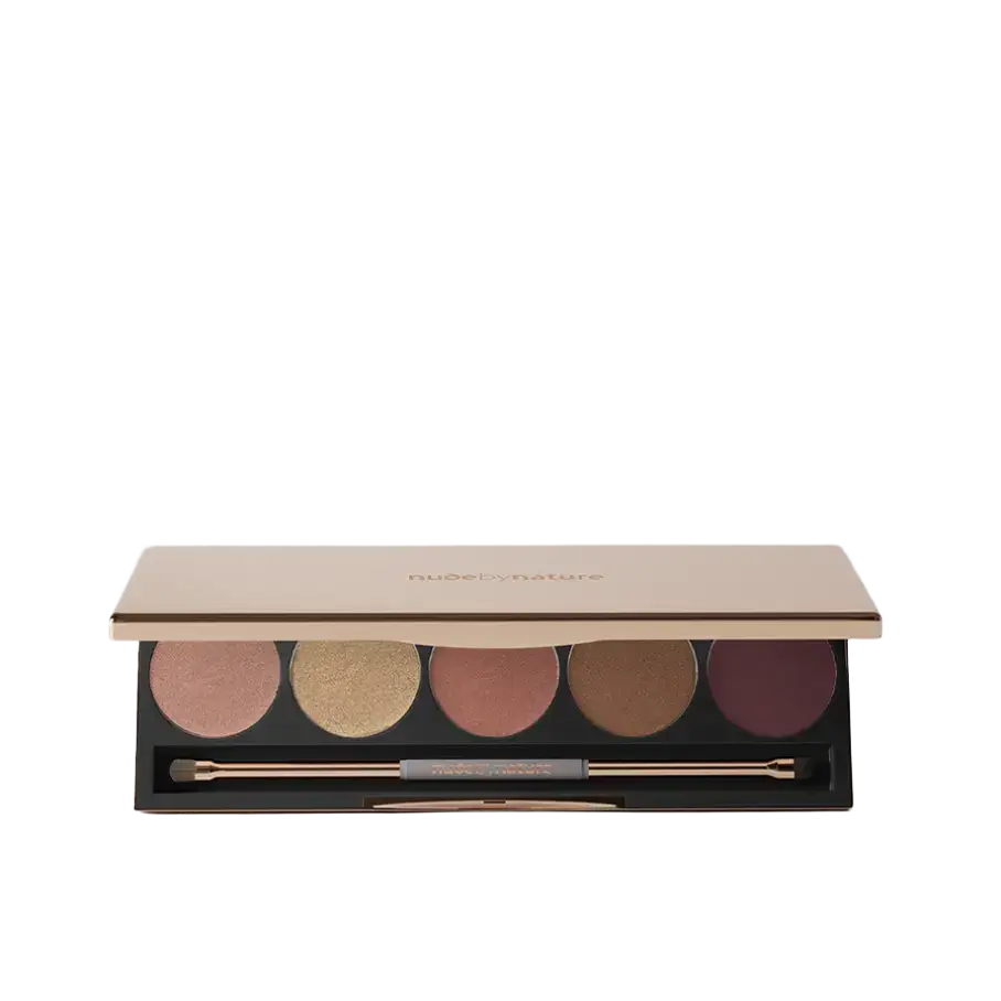 Nude By Nature Natural Illusion Eye Palette 02 SOFT ROSE