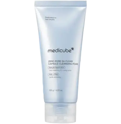 MediCube Zero Pore SA Clear Capsule Cleansing Foam
