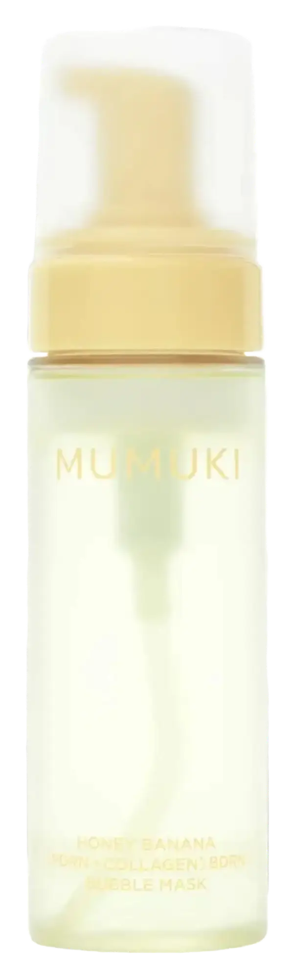 MUMUKI Honey Banana PDRN Bubble Mask