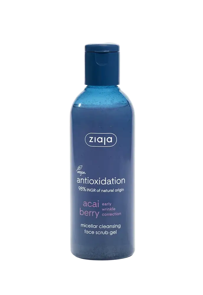 Ziaja Acai Berry Micellar Face Cleansing Scrub Gel
