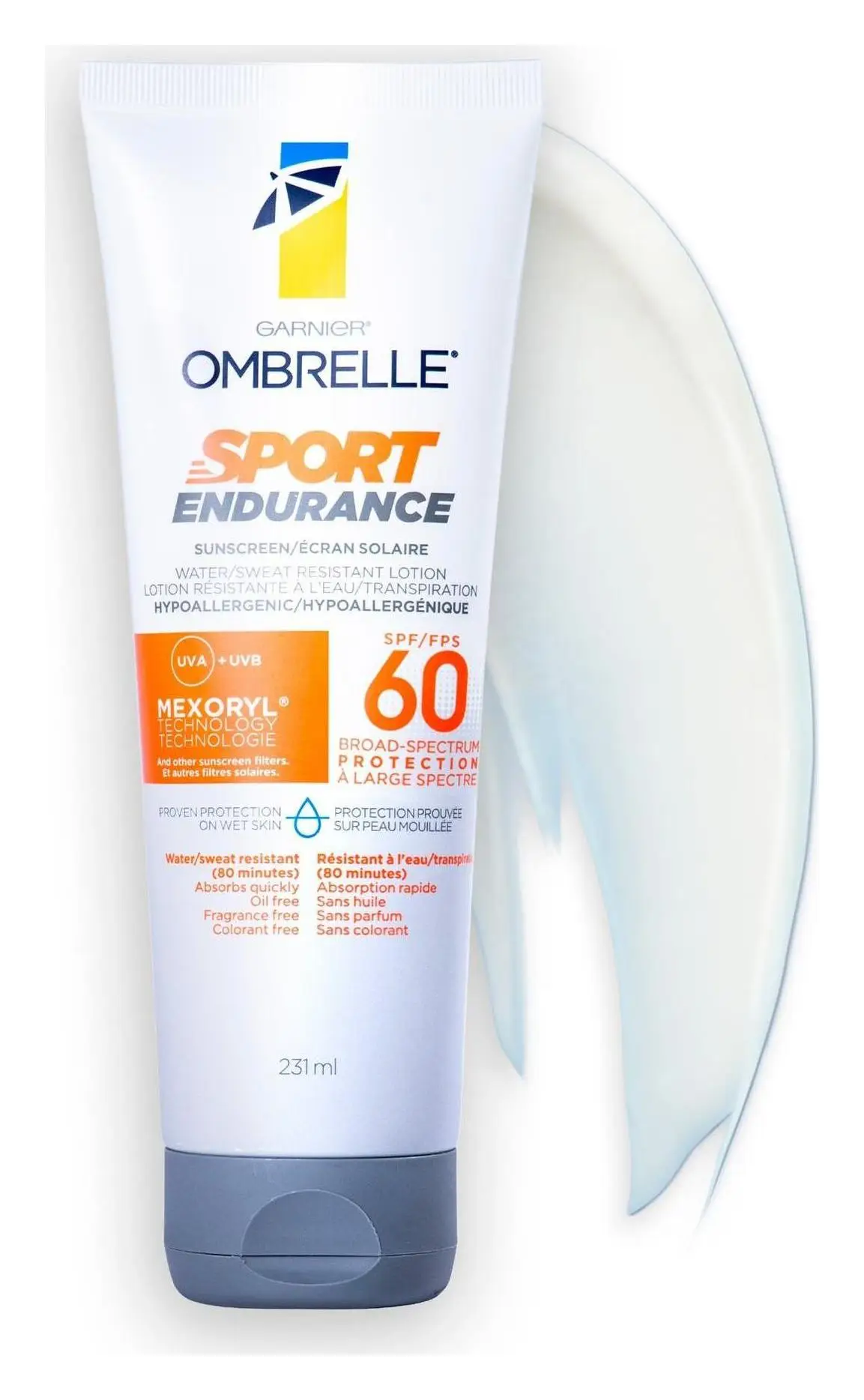 Garnier Ombrelle Sport Endurance Sunscreen Lotion SPF 60