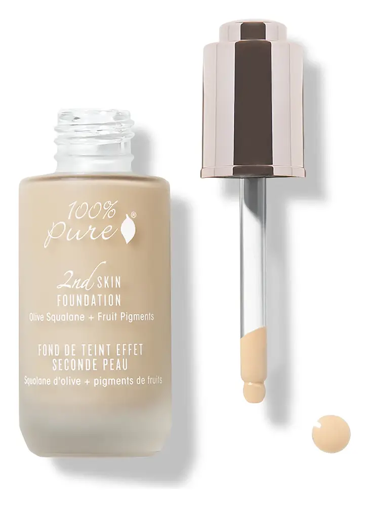 100% Pure Fruit Pigmented 2nd Skin Foundation Shade 2