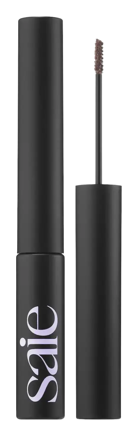 Saie Brow Butter Styling and Volumizing Eyebrow Gel Medium Brown