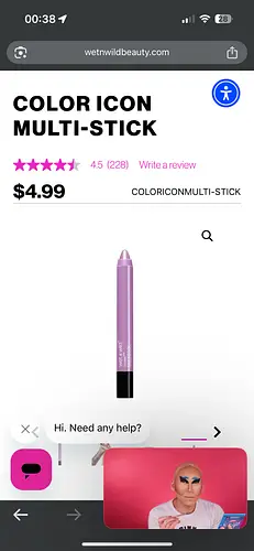 Wet n Wild Color Icon Multi-Stick Lavender Bliss