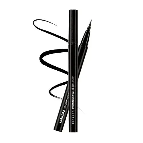 Cosnori Superproof Fitting Brush Eyeliner #01 Black