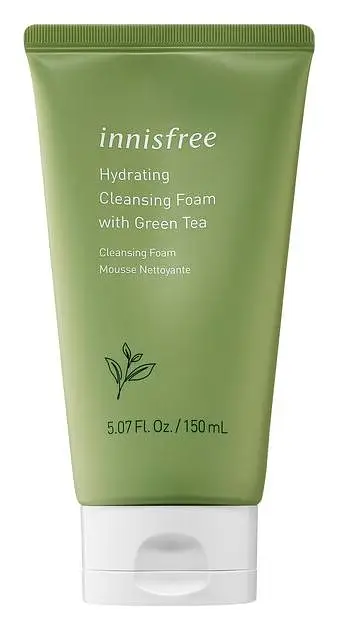innisfree Hydrating Cleansing Foam with Green Tea