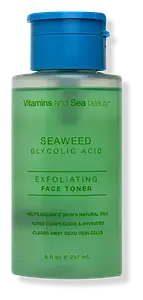 Vitamins and Sea beauty Seaweed + Glycolic Acid Facial Toner
