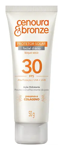 Cenoura And Bronze Protetor Facial SPF 30