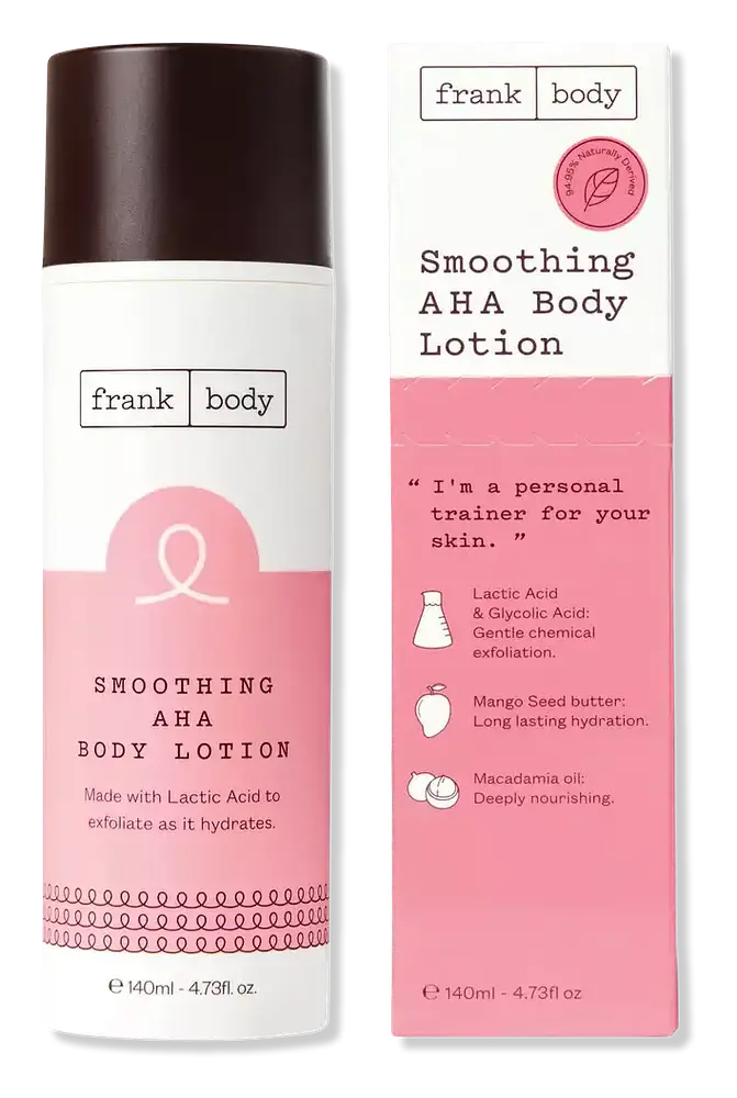 frank body Smoothing AHA Body Lotion