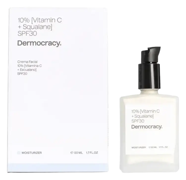 Dermocracy Hidratante 10% (Vitamina C + Escualano) SPF 30