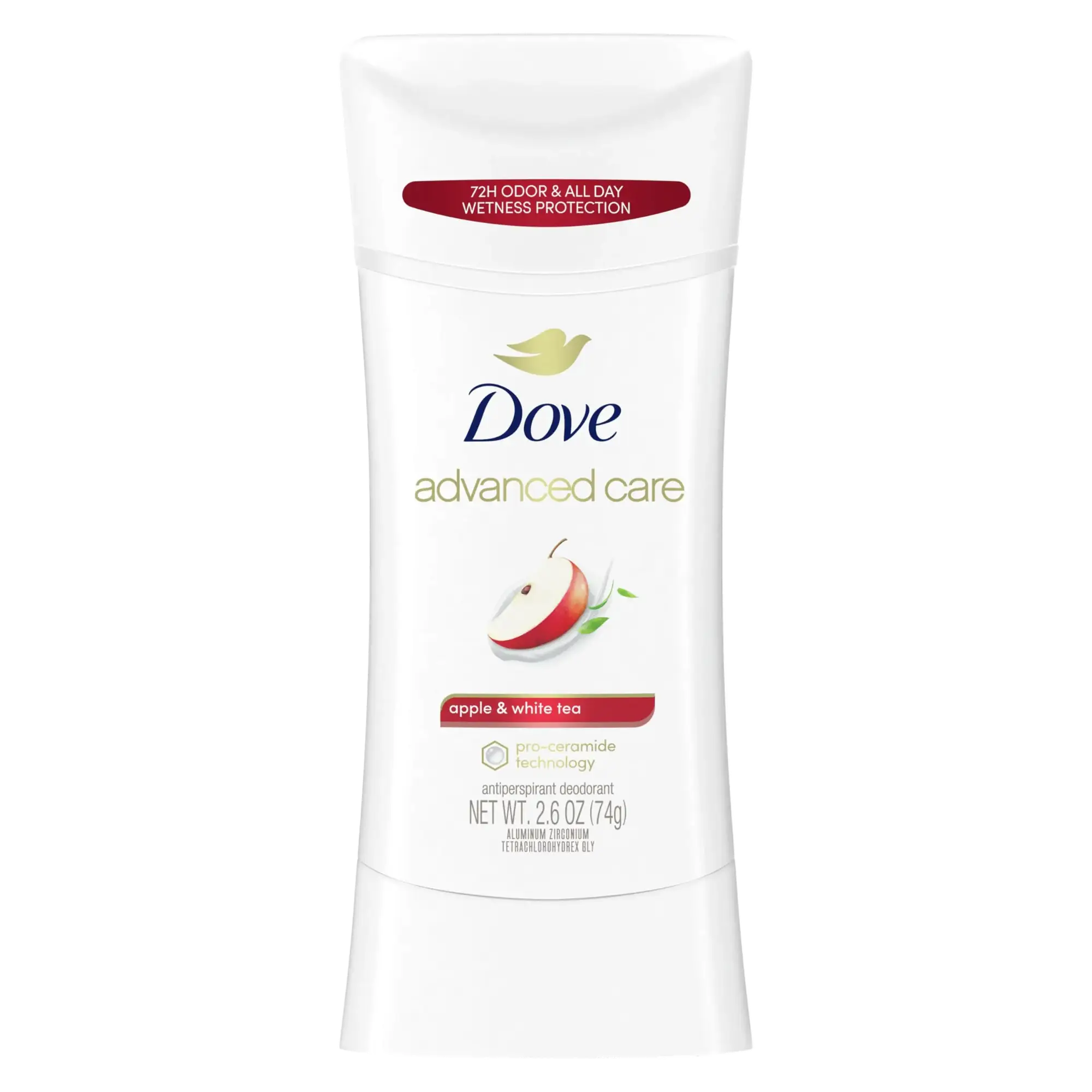 Dove Advanced Care Antiperspirant Deodorant Stick Apple & White Tea