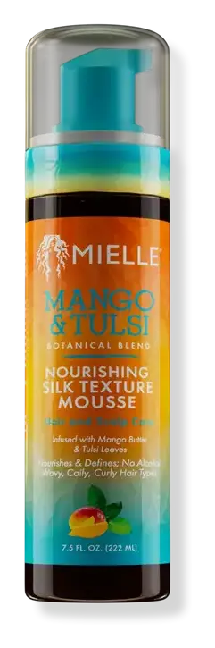 Mielle Organics Mango & Tulsi Nourishing Silk Texture Mousse